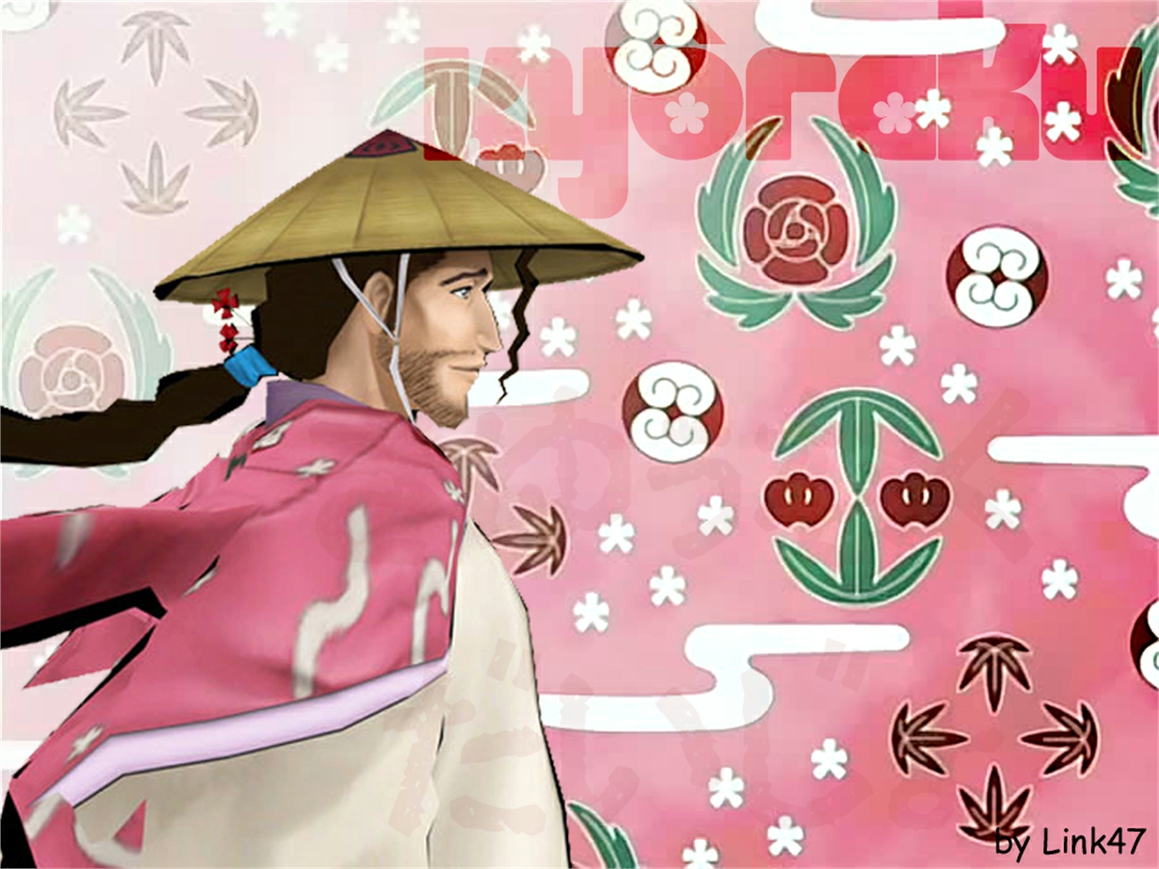 Laden Sie das Bleach, Animes, Shunsui Kyōraku-Bild kostenlos auf Ihren PC-Desktop herunter