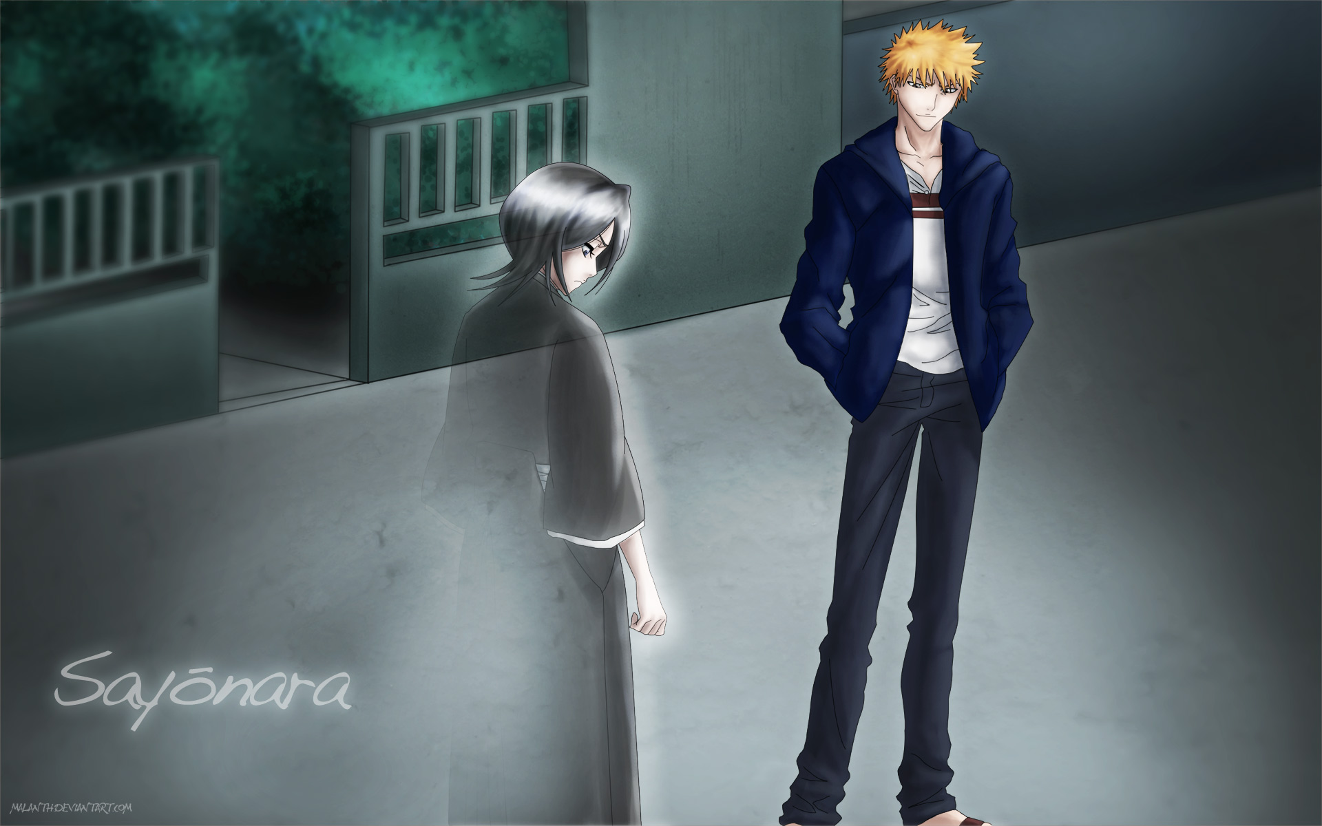 Descarga gratuita de fondo de pantalla para móvil de Animado, Rukia Kuchiki, Bleach: Burîchi, Ichigo Kurosaki.