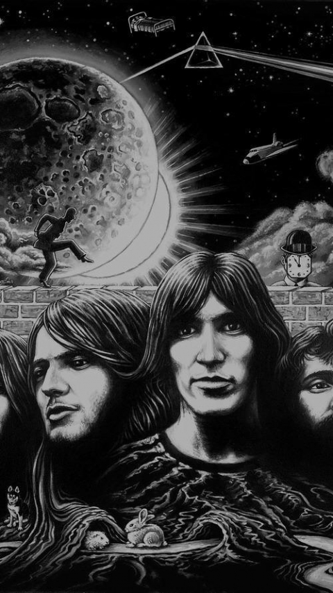 Handy-Wallpaper Musik, Pink Floyd kostenlos herunterladen.