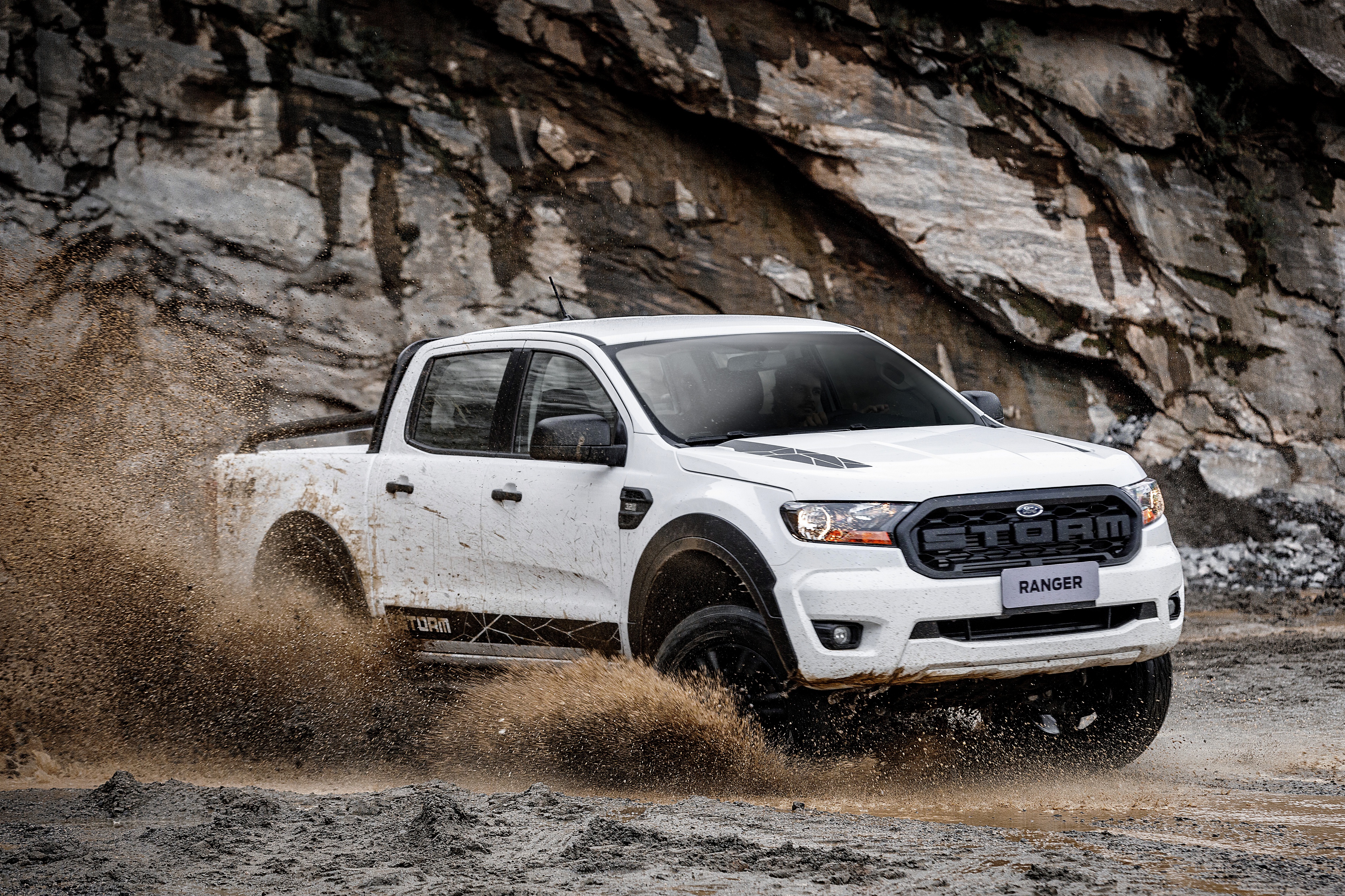Free download wallpaper Ford, Car, Vehicles, Ford Ranger, White Car on your PC desktop