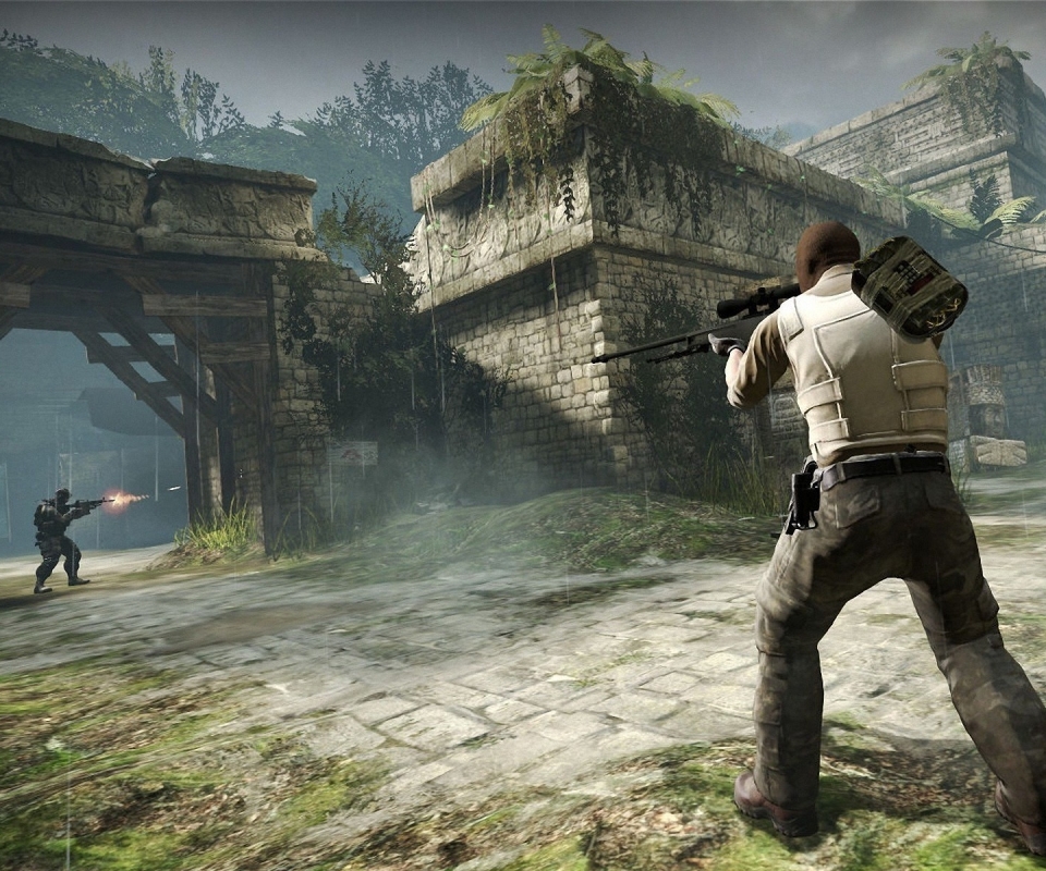 Скачать картинку Видеоигры, Ответный Удар, Counter Strike: Глобальное Наступление в телефон бесплатно.