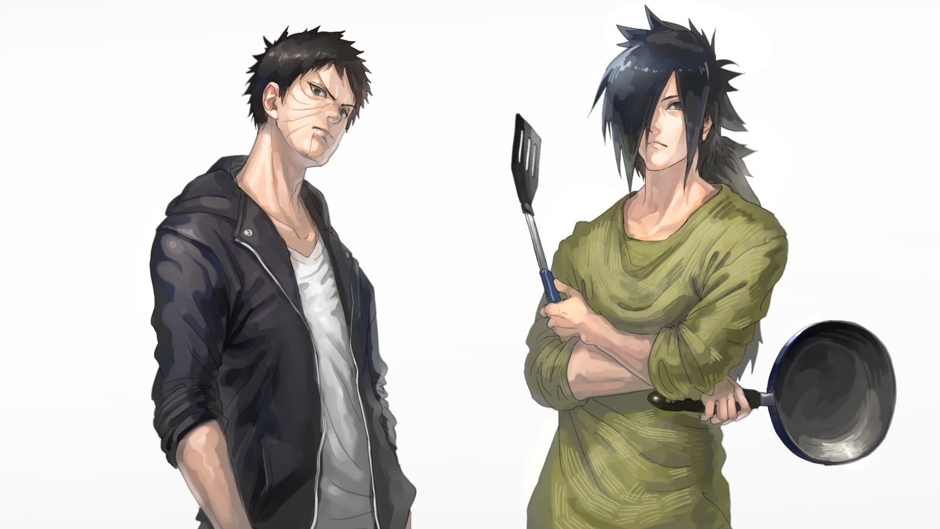 Free download wallpaper Anime, Naruto, Madara Uchiha, Obito Uchiha on your PC desktop