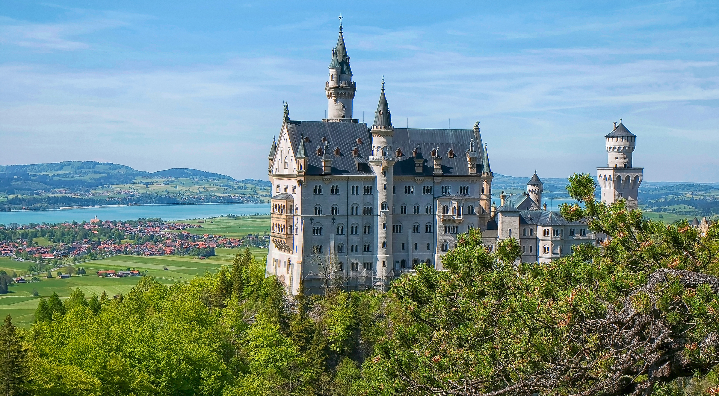 Téléchargez des papiers peints mobile Paysage, Allemagne, Château De Neuschwanstein, Construction Humaine, Château, Châteaux gratuitement.