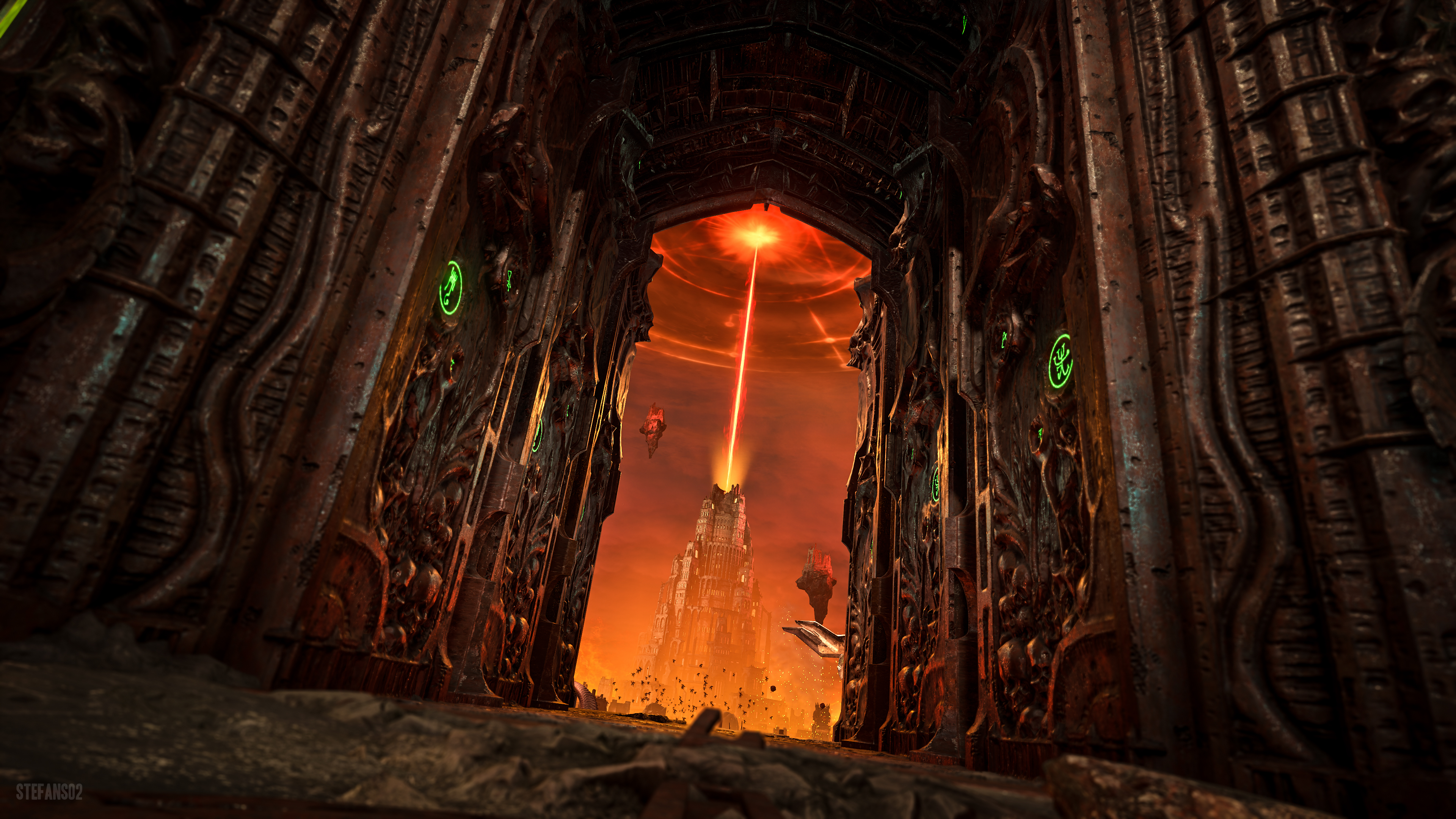 Baixar papel de parede para celular de Ruína, Videogame, Doom Eternal gratuito.