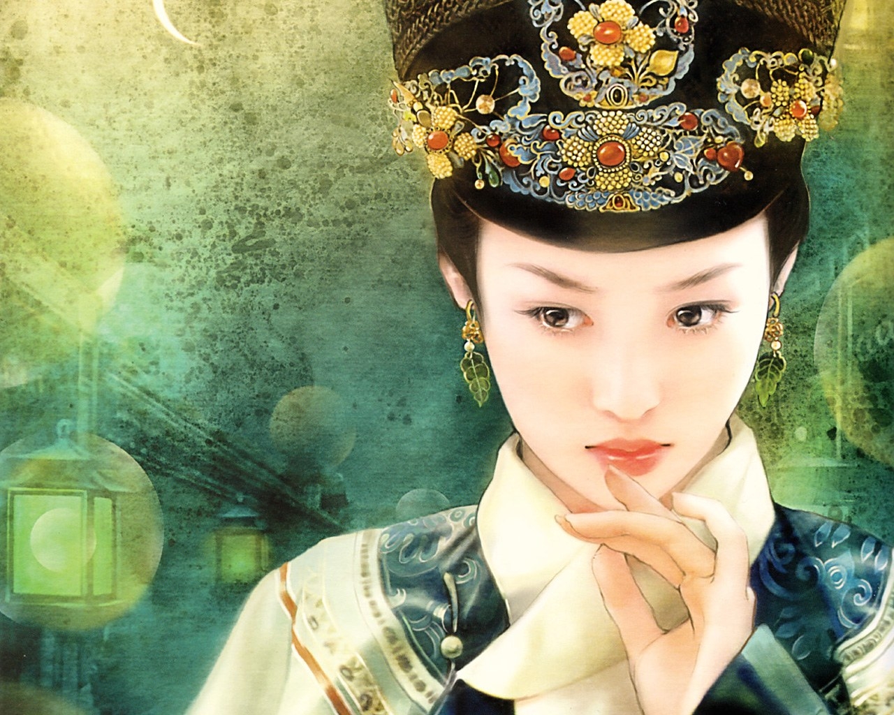 artistic, the ancient chinese beauty