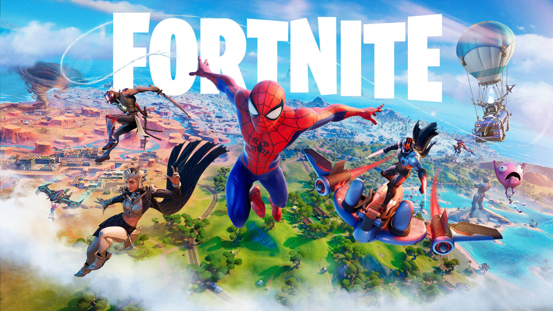 Descarga gratuita de fondo de pantalla para móvil de Videojuego, Hombre Araña, Fortnite.