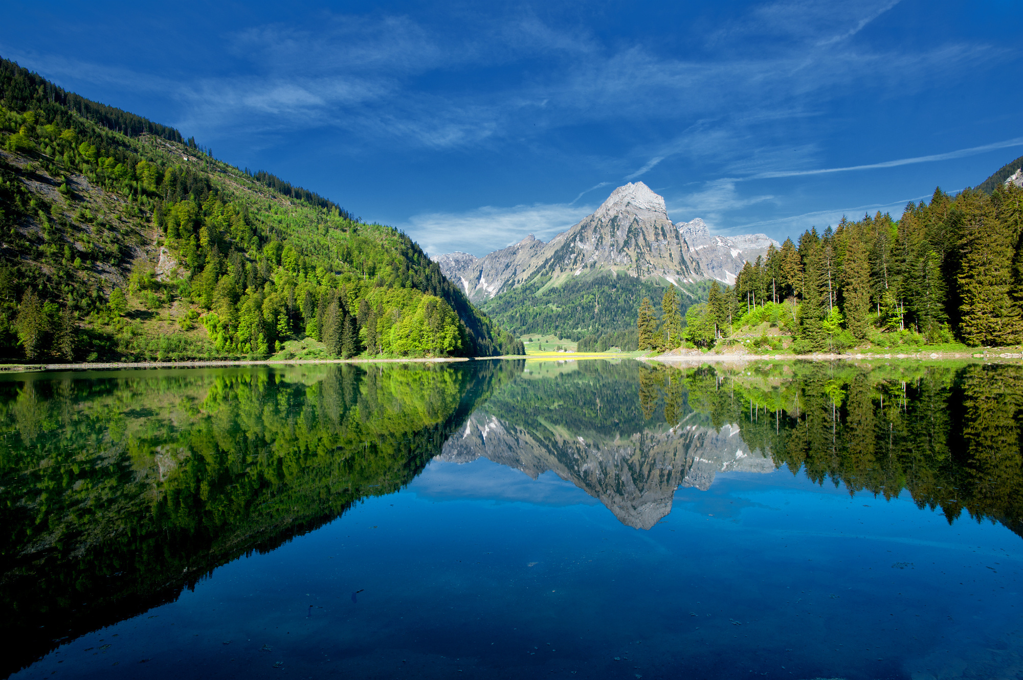 Téléchargez gratuitement l'image Montagne, Lac, Terre/nature, Réflection sur le bureau de votre PC