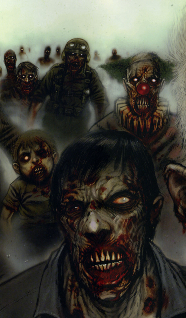 Download mobile wallpaper Dark, Zombie for free.