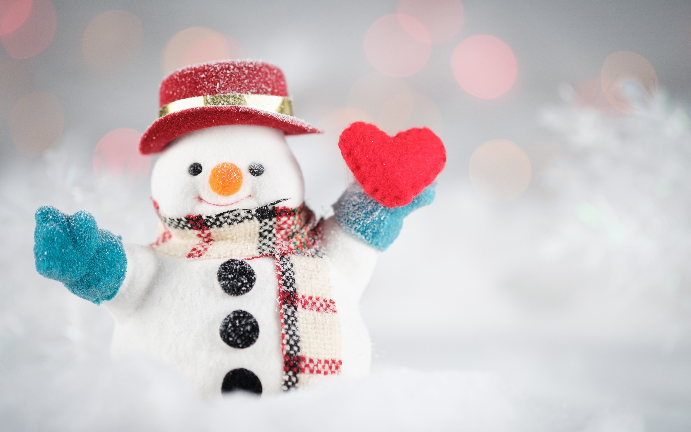 Download mobile wallpaper Snowman, Christmas, Photography for free.