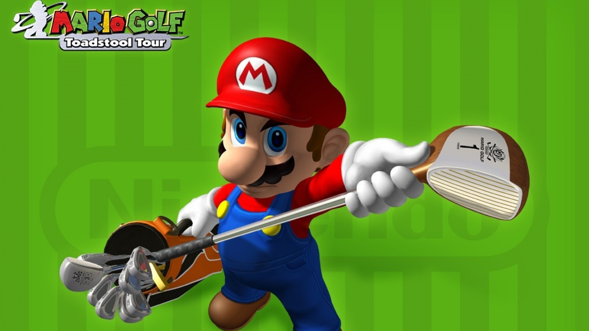 無料モバイル壁紙テレビゲーム, マリオゴルフ：毒キノコツアーをダウンロードします。