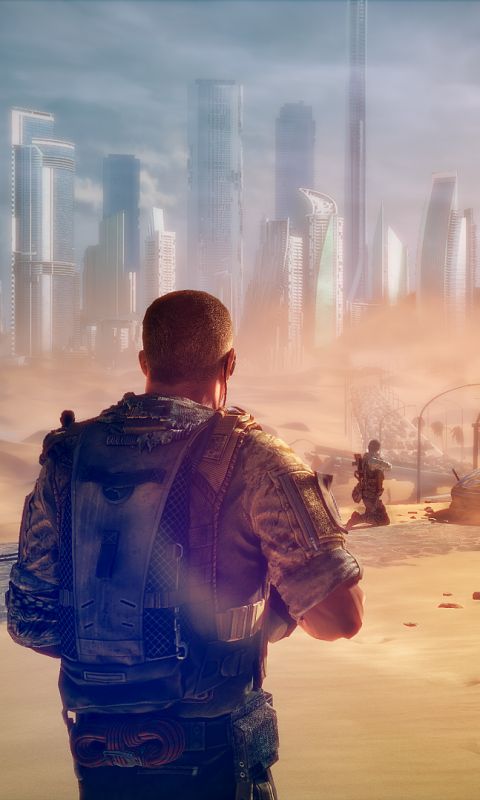 video game, spec ops: the line cellphone