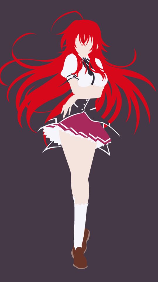 anime, high school dxd, rias gremory Smartphone Background