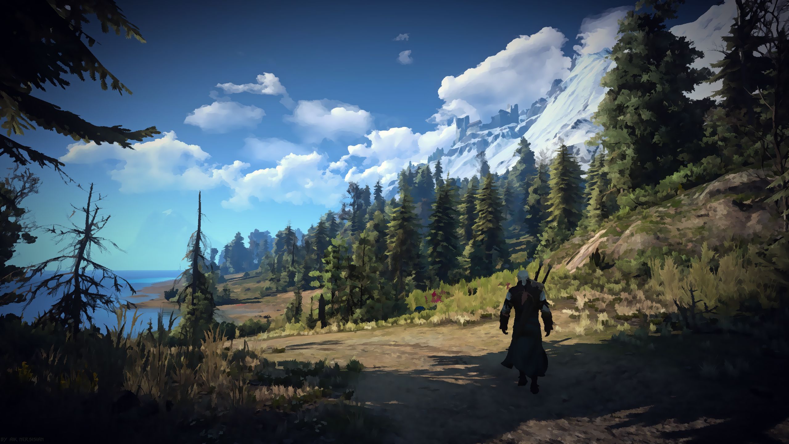 Laden Sie das Computerspiele, Der Hexer, The Witcher 3: Wild Hunt-Bild kostenlos auf Ihren PC-Desktop herunter