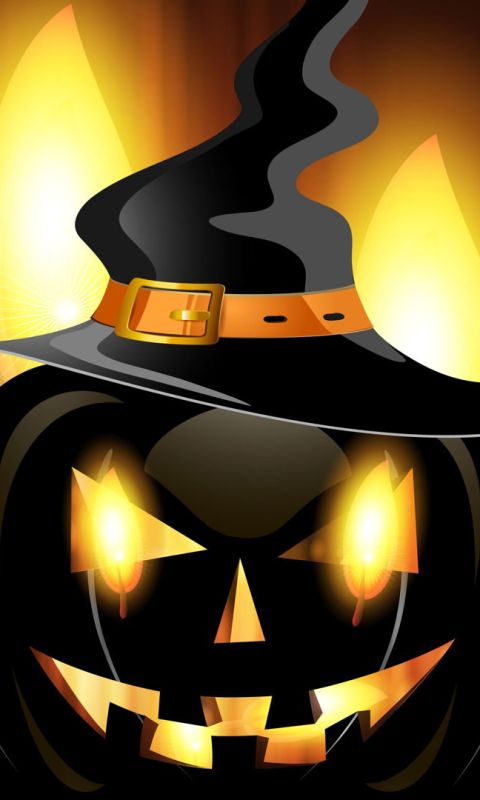 Download mobile wallpaper Halloween, Light, Holiday, Orange (Color), Jack O' Lantern for free.