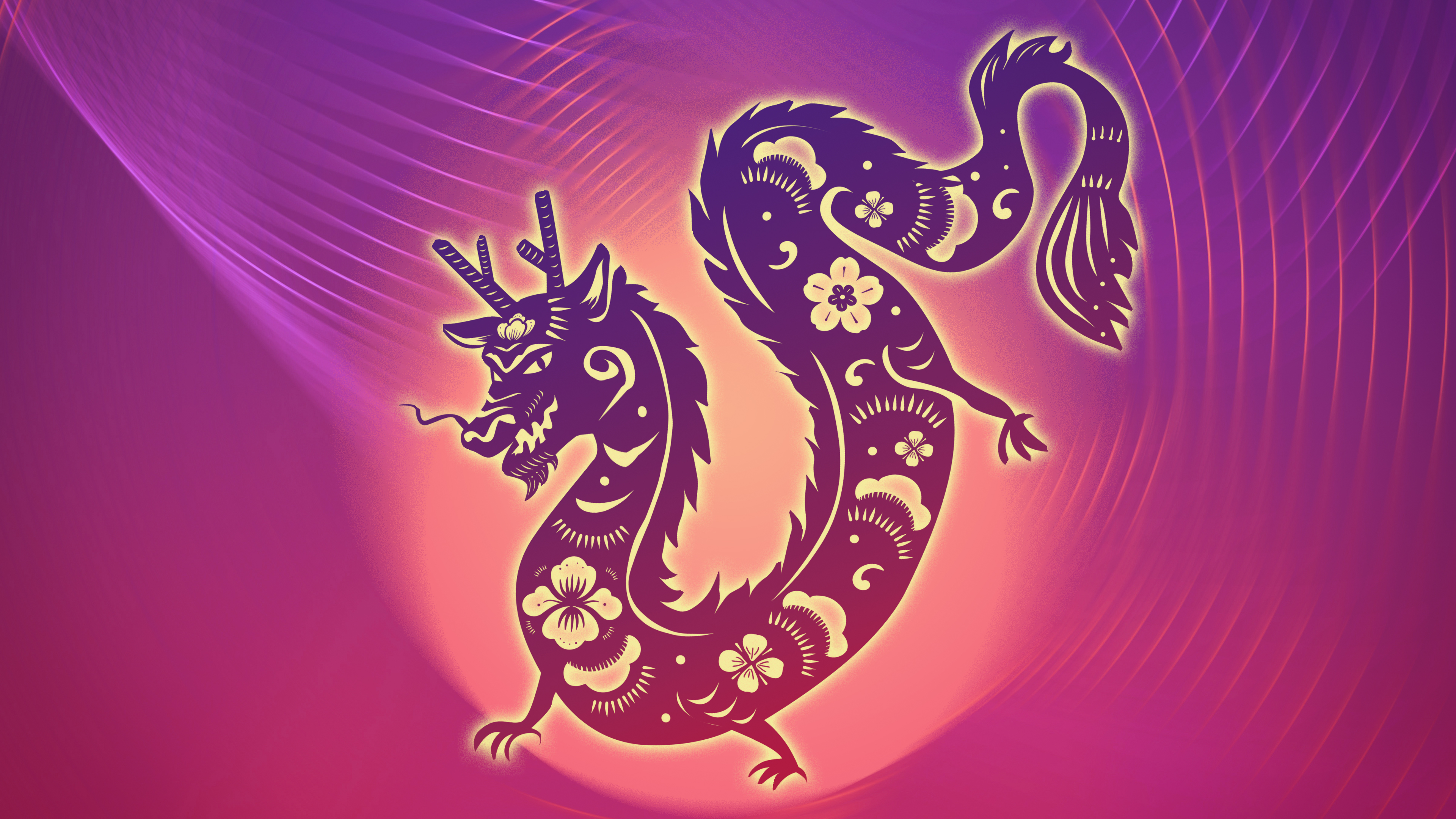 Free download wallpaper Fantasy, Dragon, Gradient, Chinese Dragon on your PC desktop