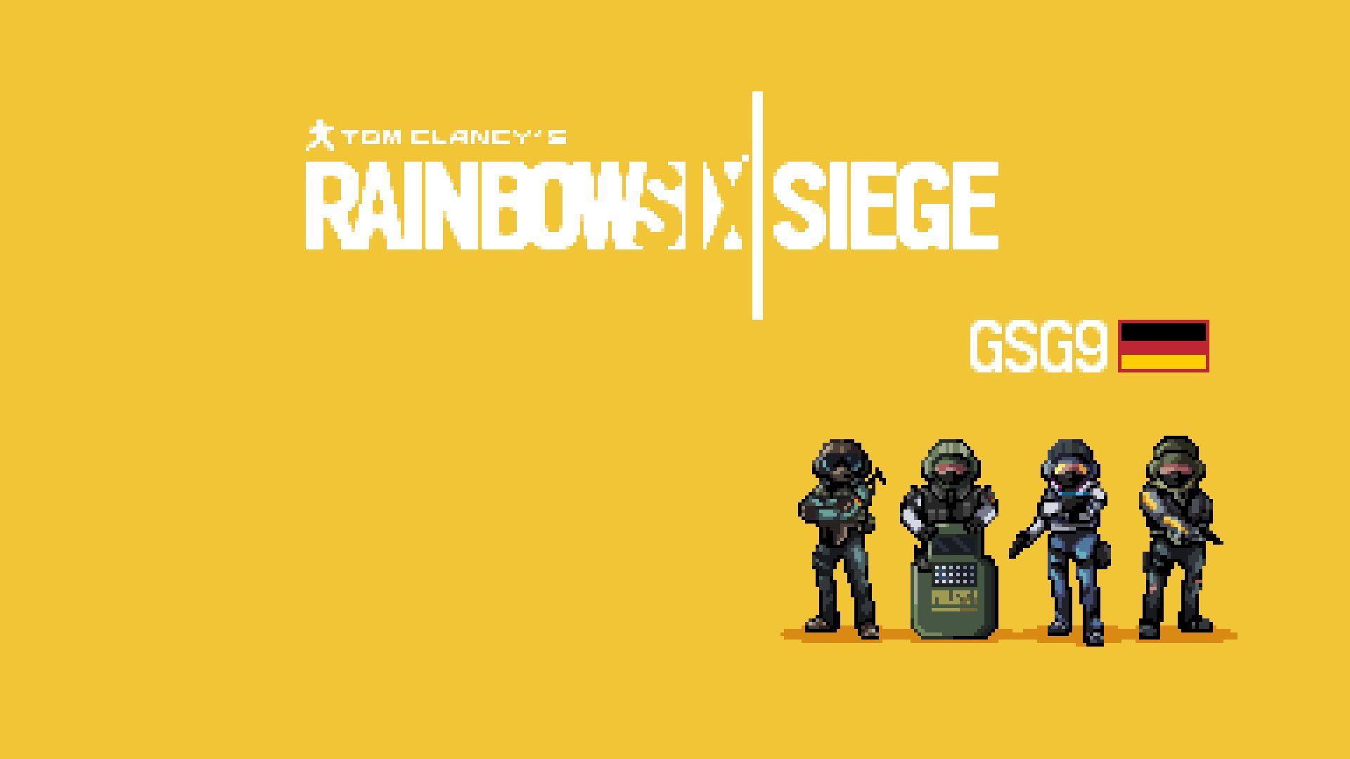 Baixe gratuitamente a imagem Videogame, Arte De Pixel, Tom Clancy's Rainbow Six: Siege na área de trabalho do seu PC