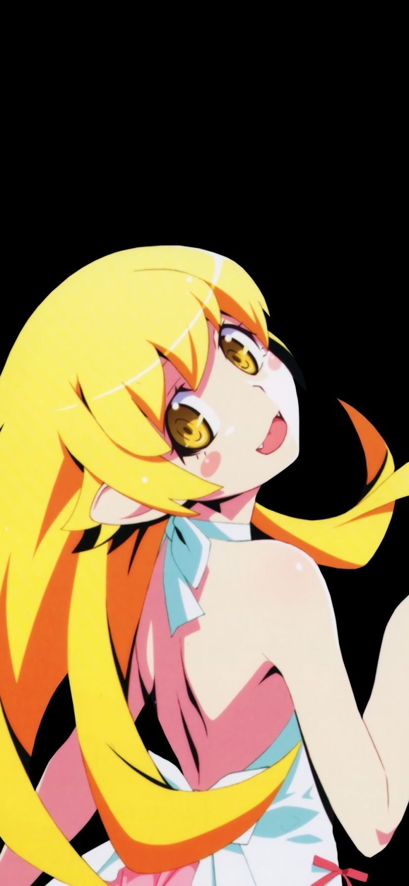 Handy-Wallpaper Animes, Monogatari (Serie), Shinobu Oshino kostenlos herunterladen.