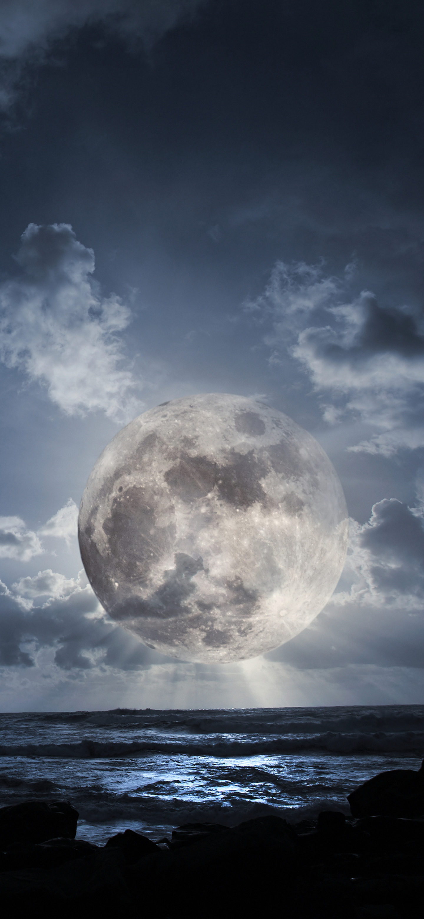 Download mobile wallpaper Moon, Sci Fi for free.