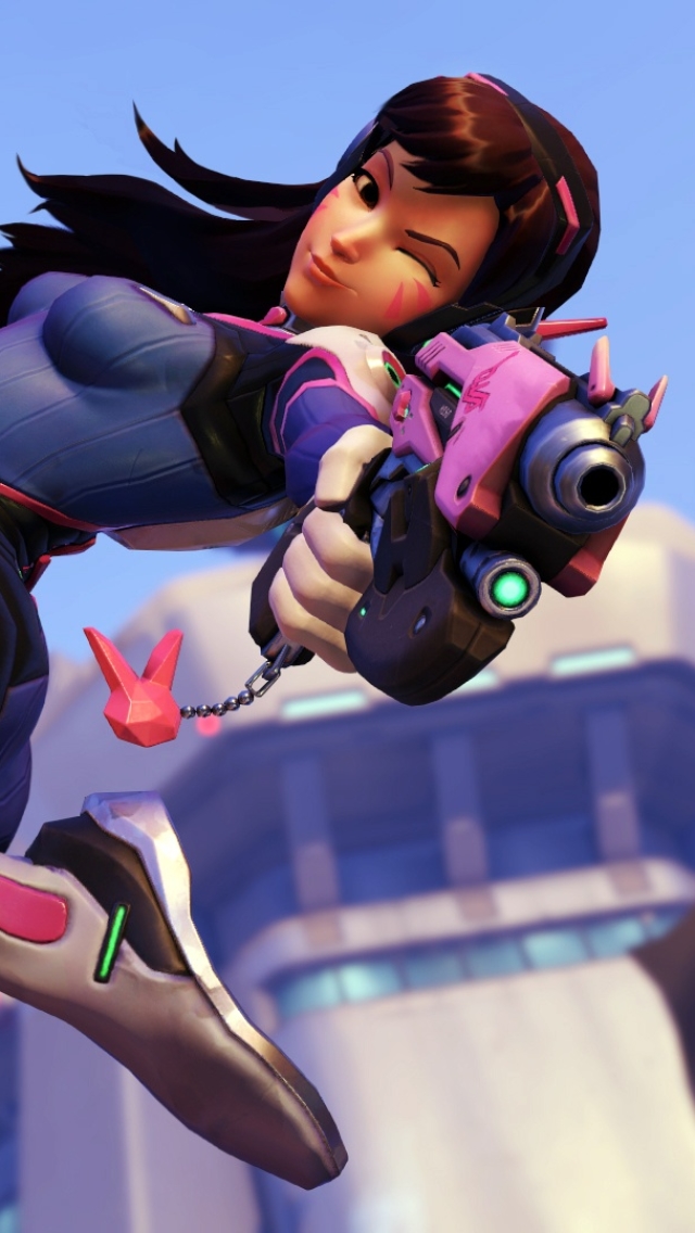 Download mobile wallpaper Overwatch, Video Game, D Va (Overwatch) for free.