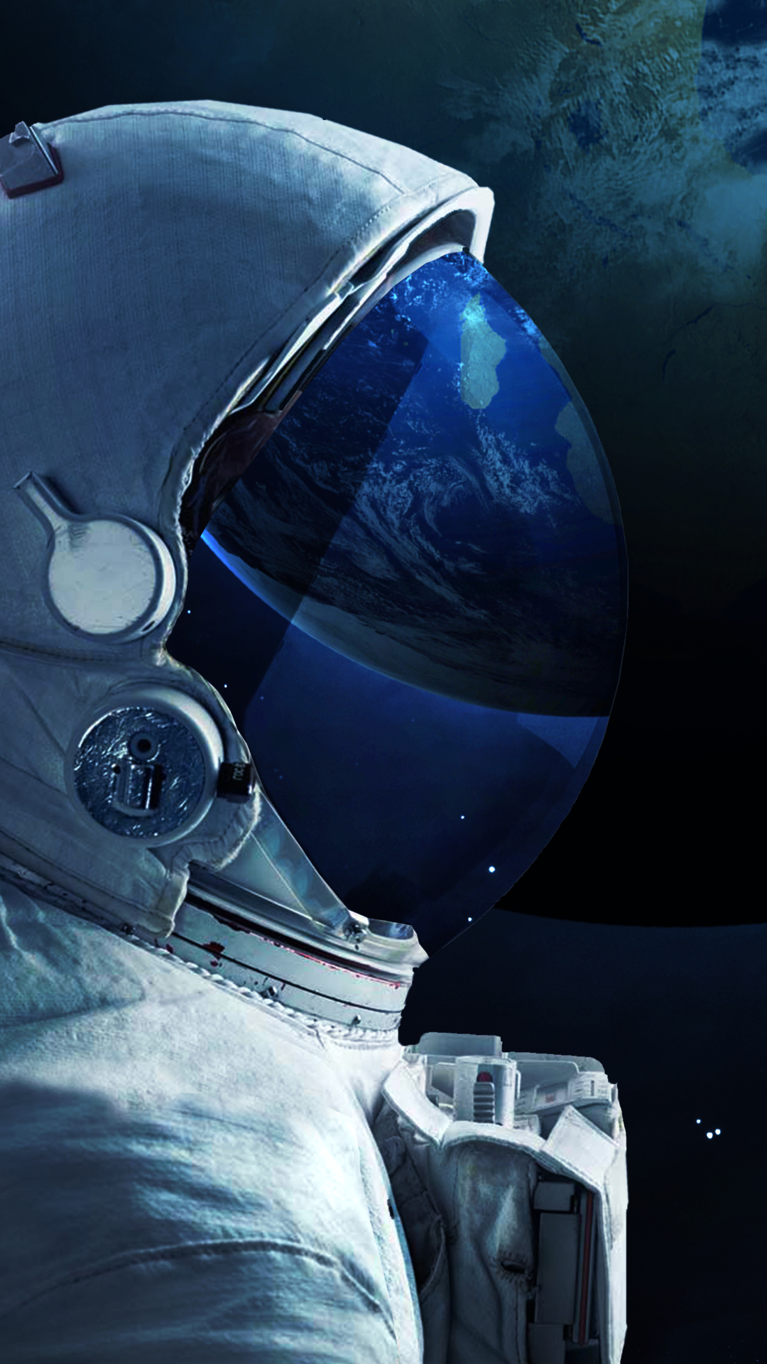 Descarga gratuita de fondo de pantalla para móvil de Espacio, Ciencia Ficción, Astronauta.