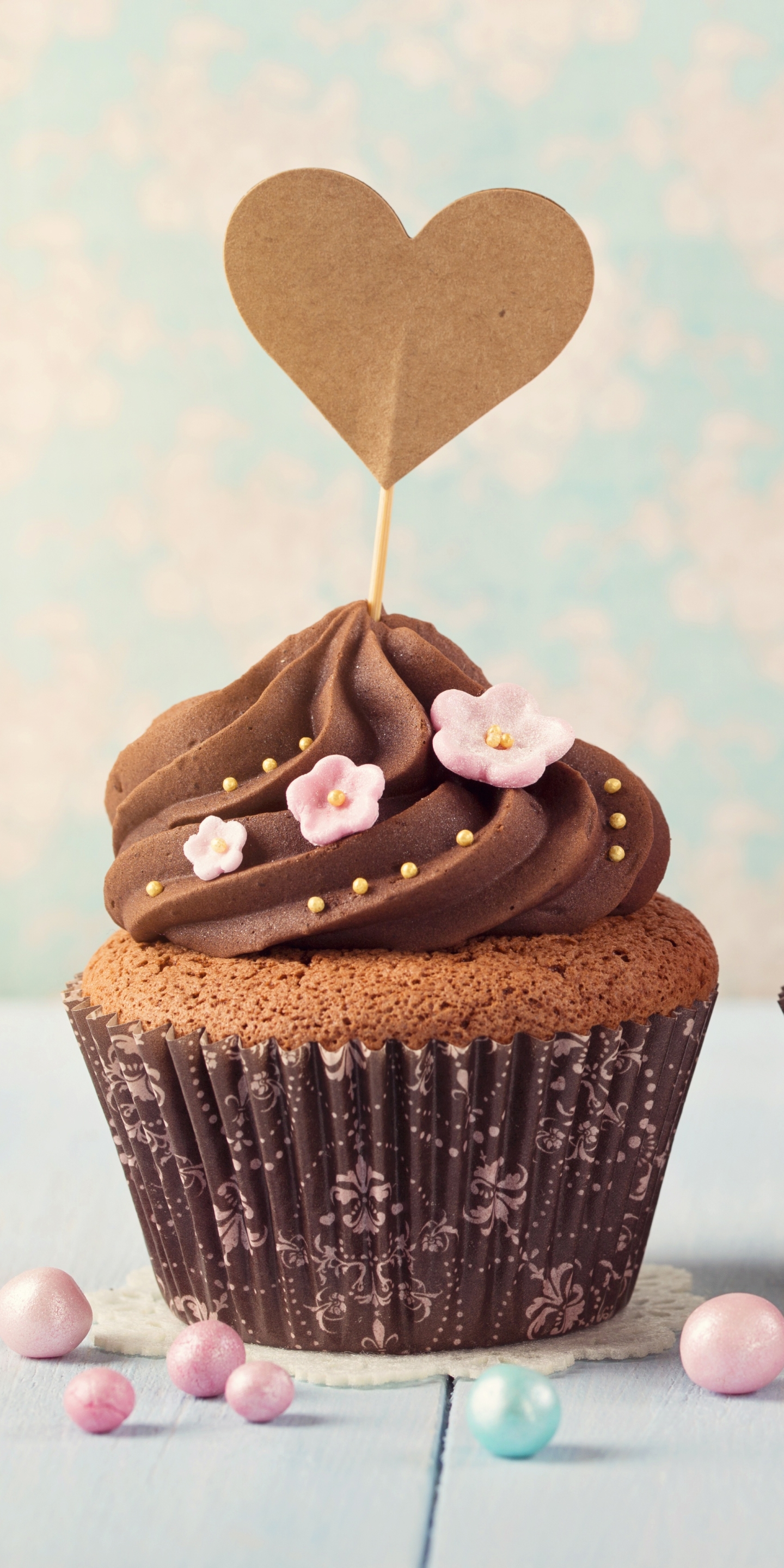 Download mobile wallpaper Food, Cream, Sweets, Cupcake, Pastry for free.