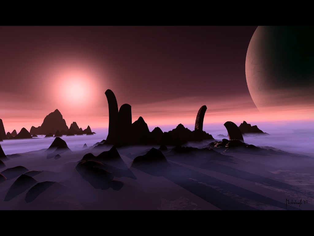 Laden Sie das Landschaft, Planet, Science Fiction-Bild kostenlos auf Ihren PC-Desktop herunter