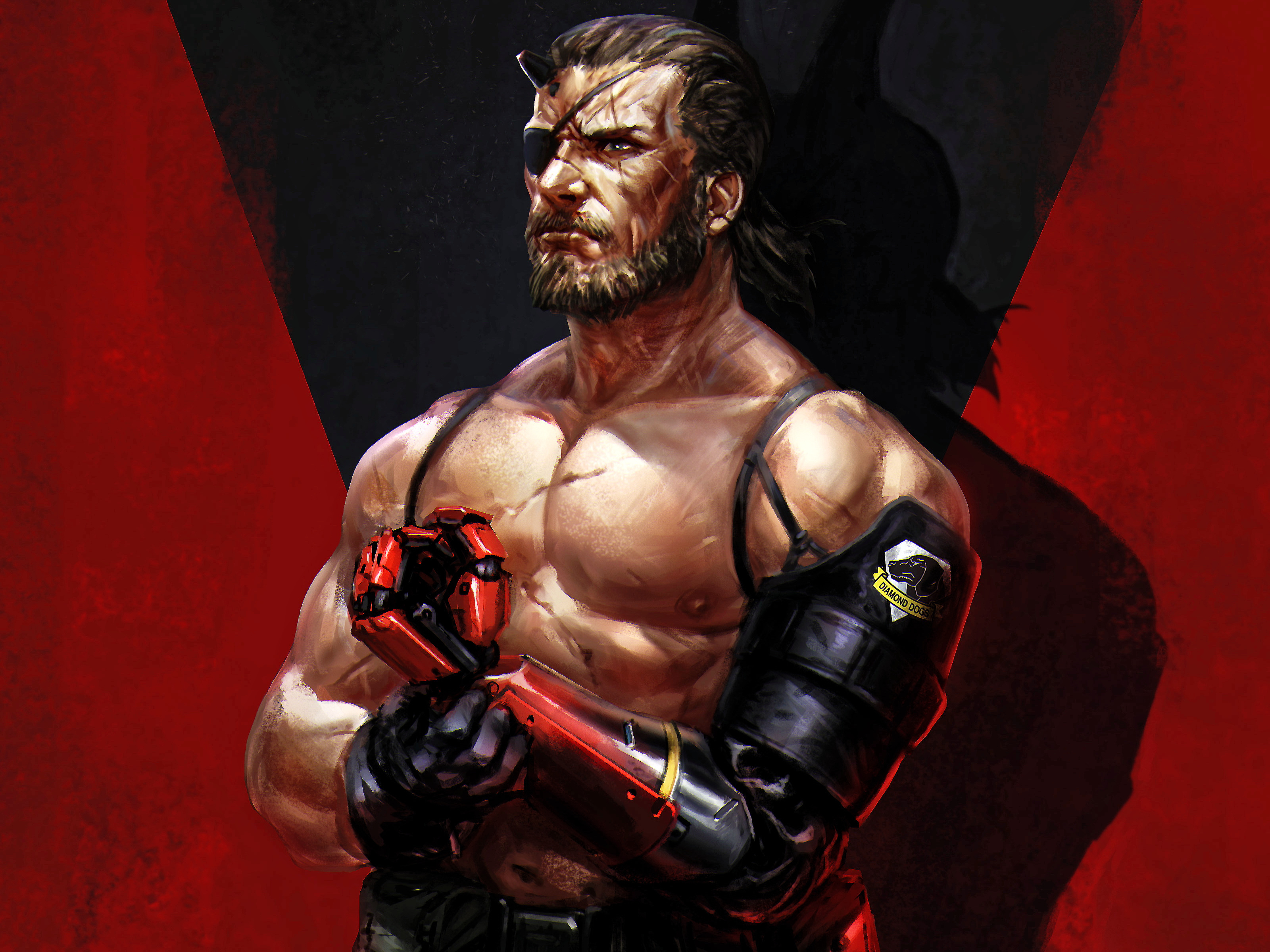 Laden Sie das Krieger, Computerspiele, Metal Gear Solid, Metal Gear Solid V: The Phantom Pain-Bild kostenlos auf Ihren PC-Desktop herunter