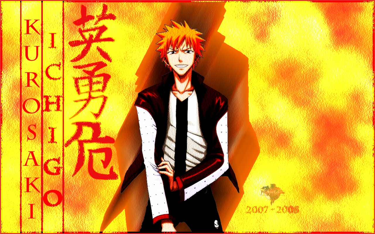 Handy-Wallpaper Bleach, Animes, Ichigo Kurosaki kostenlos herunterladen.