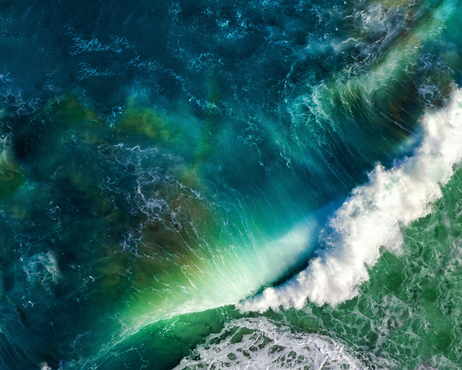 Free download wallpaper Sea, Ocean, Earth, Wave, Aerial on your PC desktop