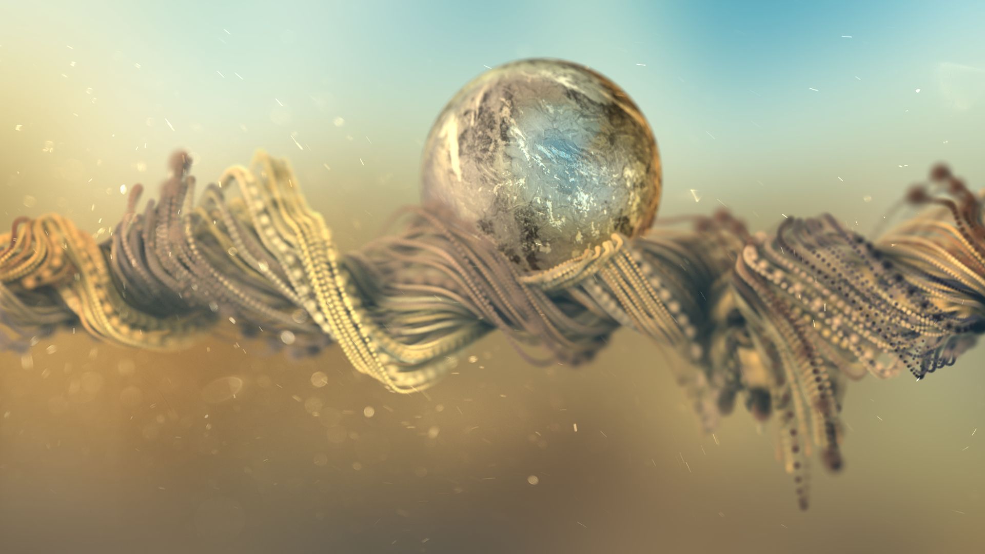 Free download wallpaper Abstract, 3D, Fractal, Sphere, Cgi on your PC desktop