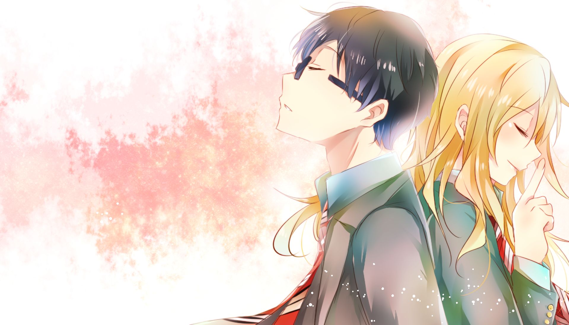 Baixar papel de parede para celular de Anime, Kousei Arima, Kaori Miyazono, Shigatsu Wa Kimi No Uso gratuito.