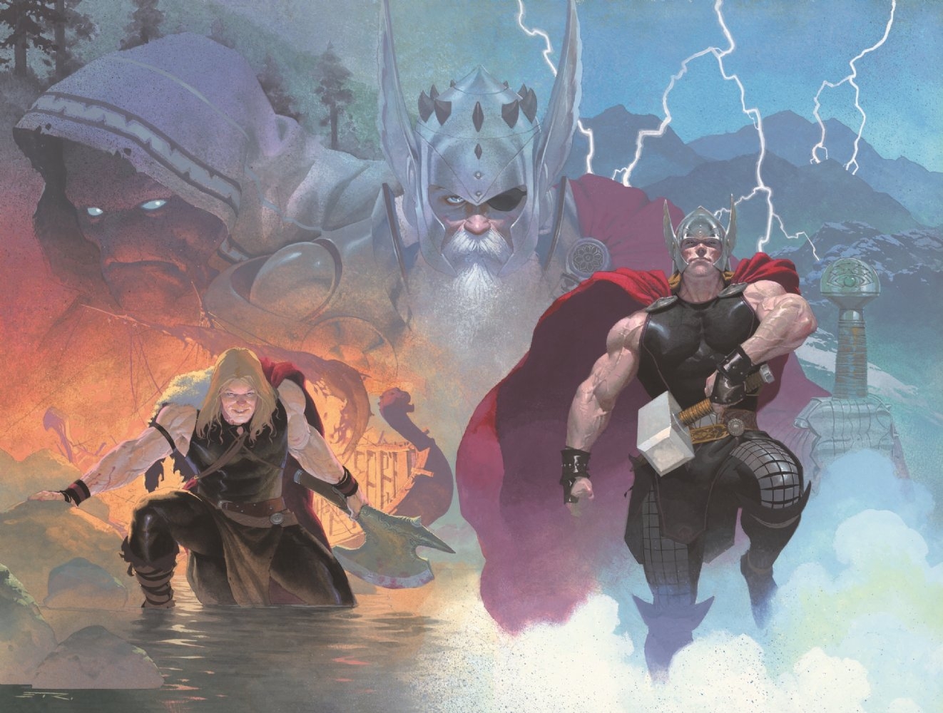 Laden Sie Thor: God Of Thunder HD-Desktop-Hintergründe herunter