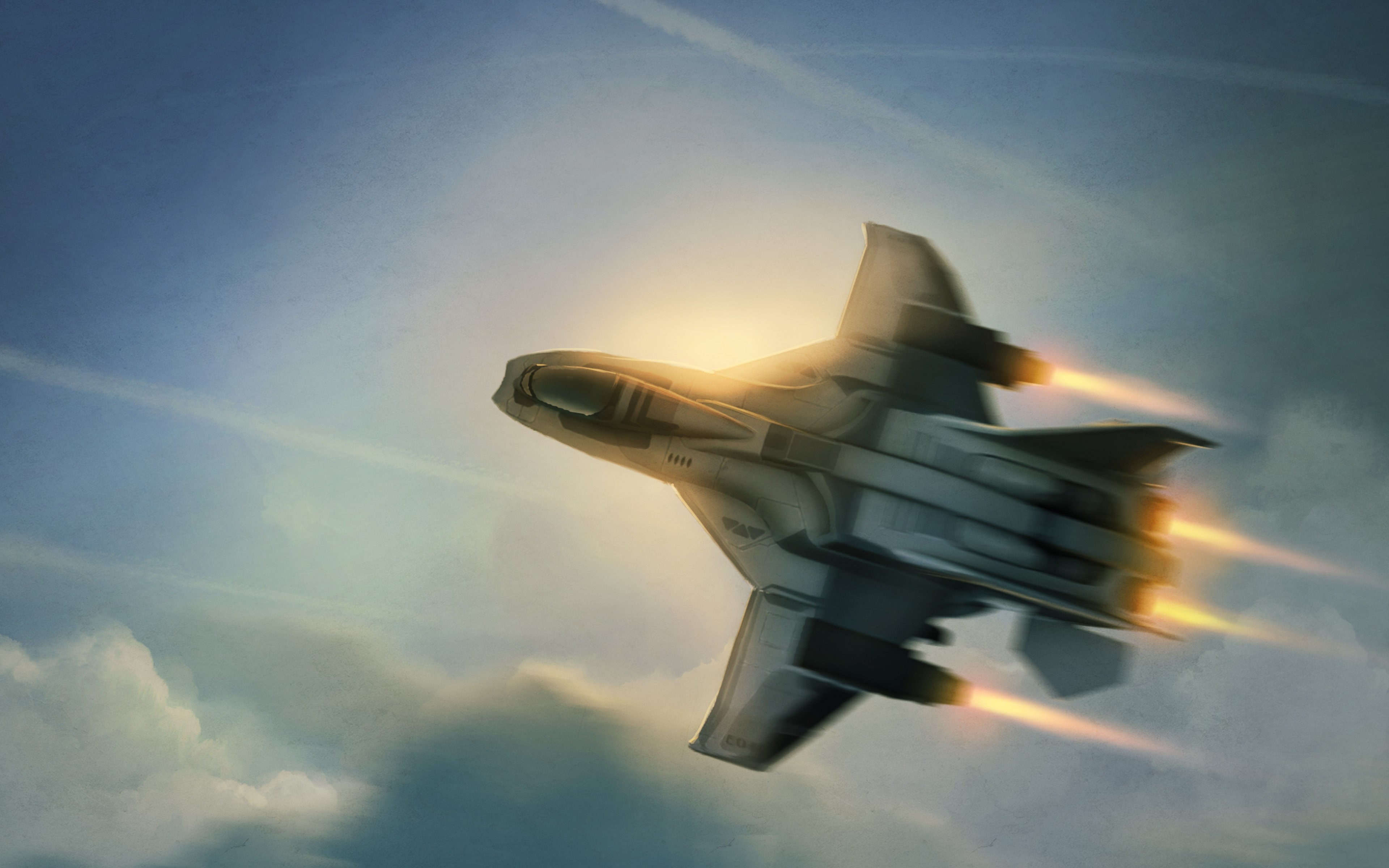 Free download wallpaper Aircraft, Sci Fi on your PC desktop