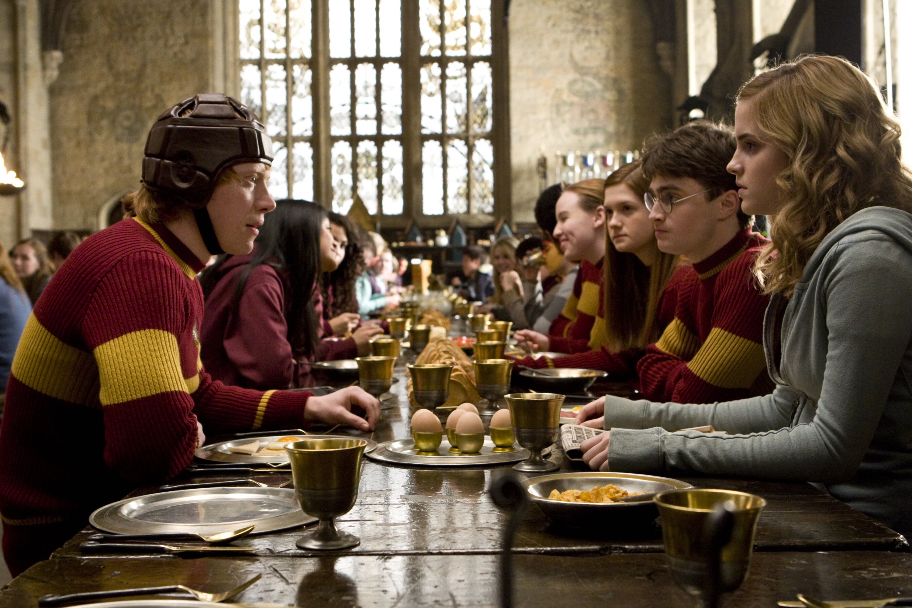 Descarga gratuita de fondo de pantalla para móvil de Harry Potter, Películas, Harry Potter Y El Misterio Del Príncipe, Hermione Granger, Ron Weasley.