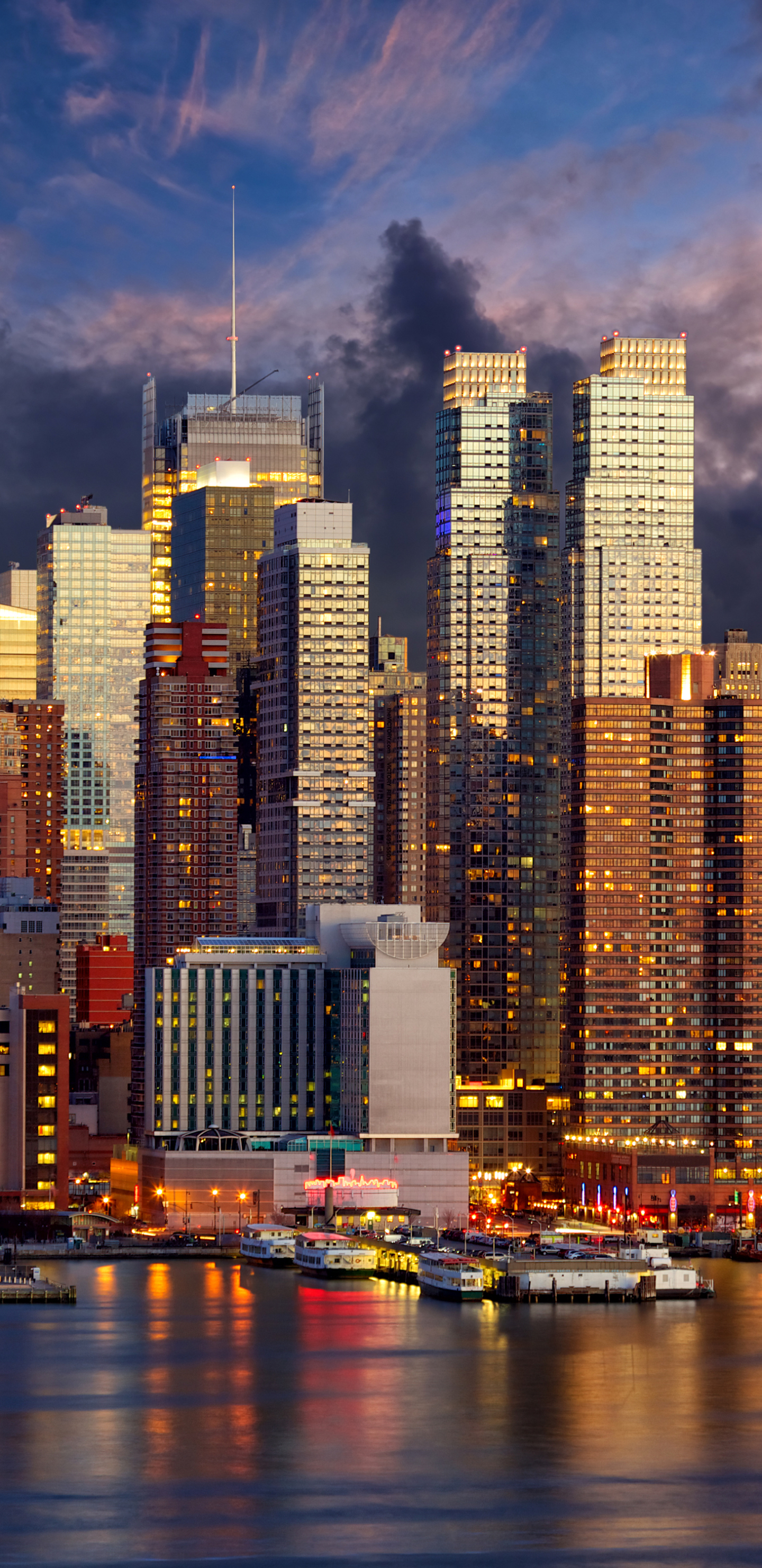Скачать обои бесплатно Города, Город, Небоскреб, Сша, Здание, Нью Йорк, Строительство, Небоскрёб, Сделано Человеком, Манхэттен картинка на рабочий стол ПК