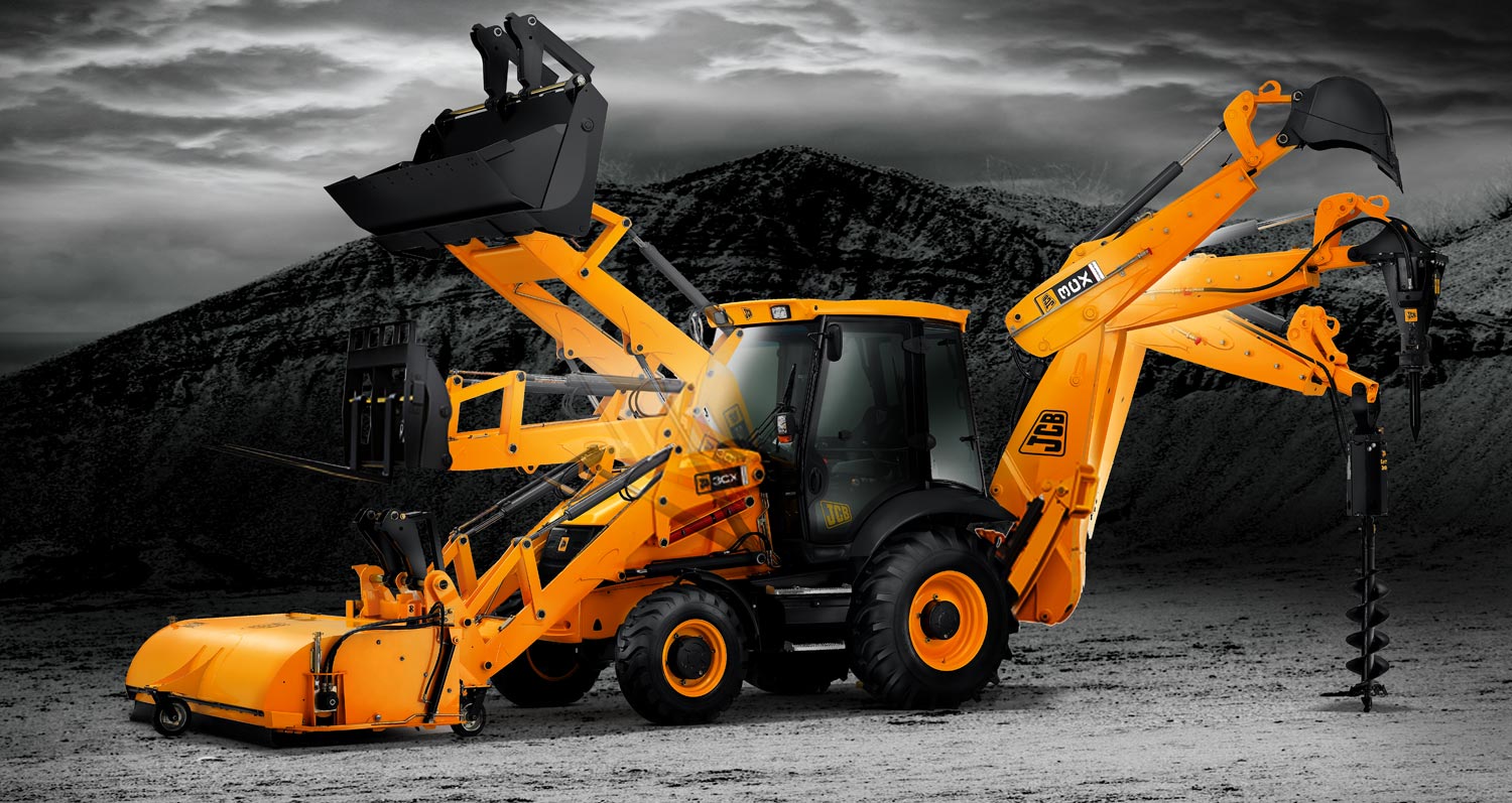 Популярные заставки и фоны Jcb 3Cx на компьютер