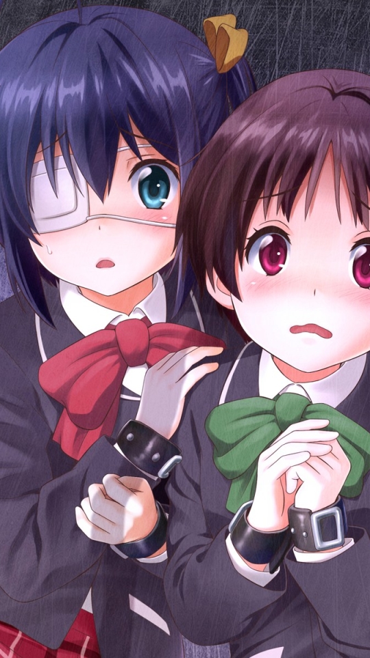 Download mobile wallpaper Anime, Rikka Takanashi, Love Chunibyo & Other Delusions, Kumin Tsuyuri for free.