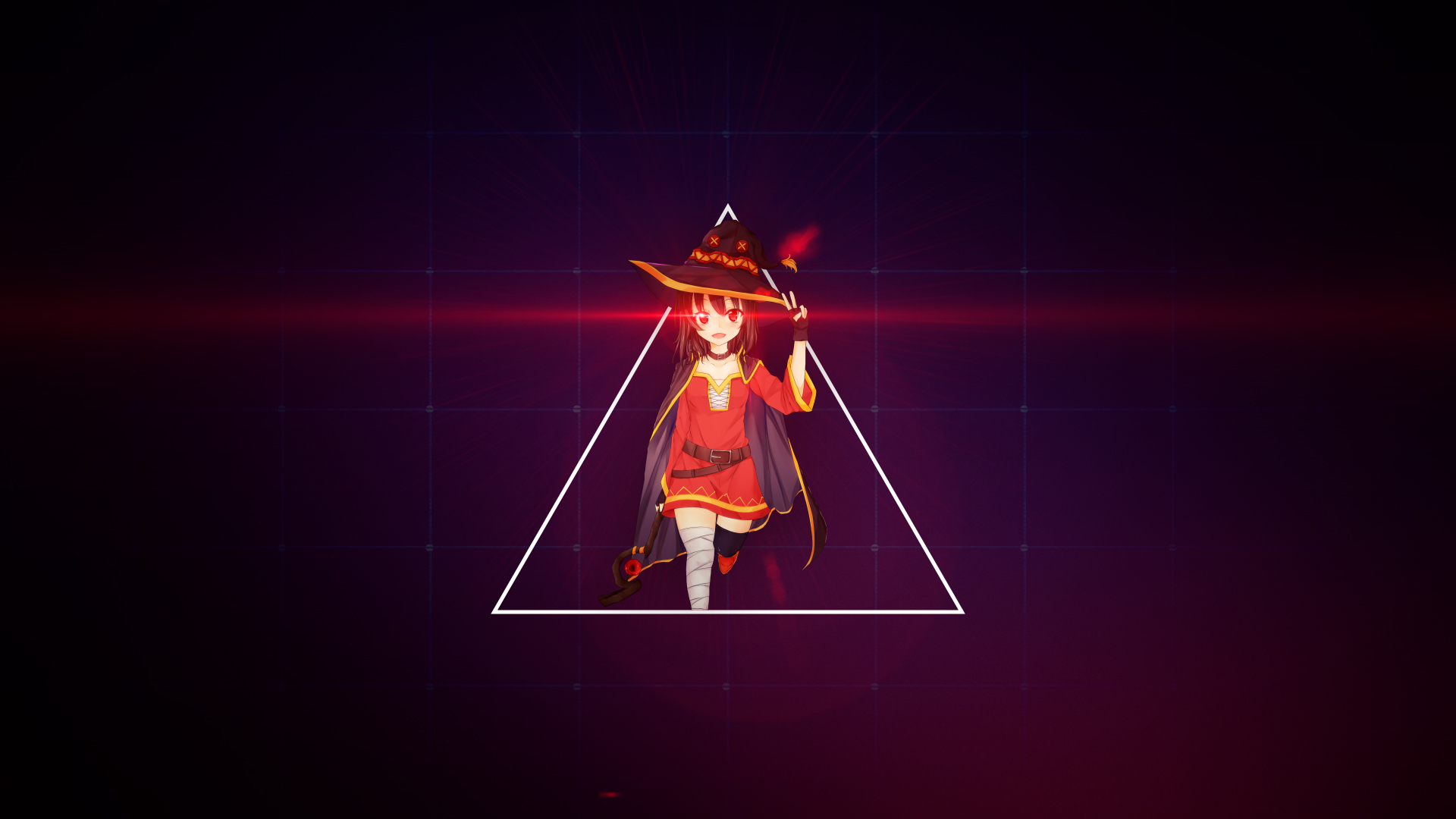 Baixe gratuitamente a imagem Anime, Konosuba: As Bençãos De Deus Neste Mundo Maravilhoso, Megumin (Konosuba) na área de trabalho do seu PC