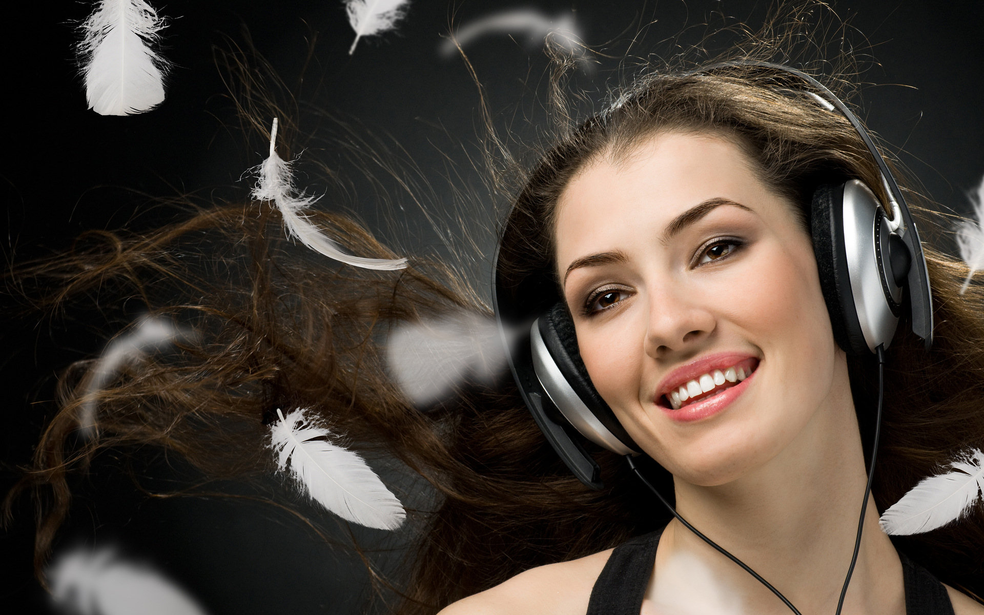 Laden Sie das Musik, Kopfhörer, Süß-Bild kostenlos auf Ihren PC-Desktop herunter