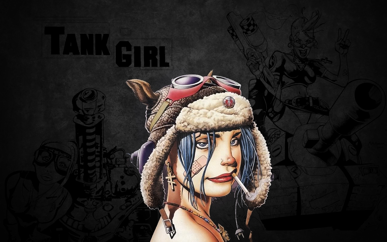Free download wallpaper Tank Girl, Comics on your PC desktop