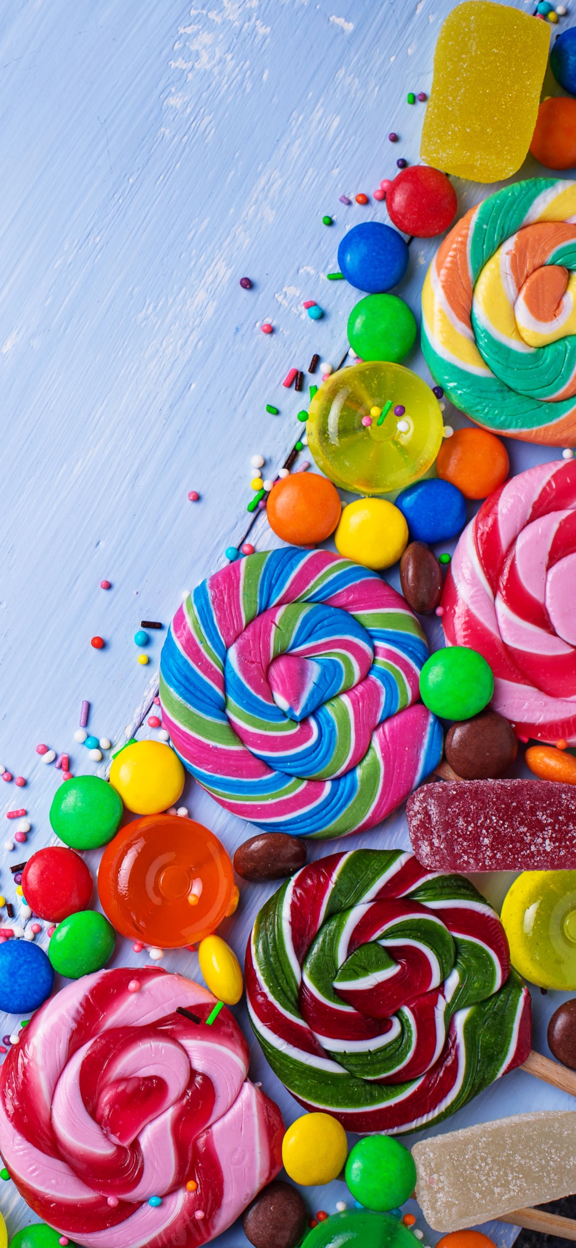 Download mobile wallpaper Food, Sweets, Lollipop, Candy for free.