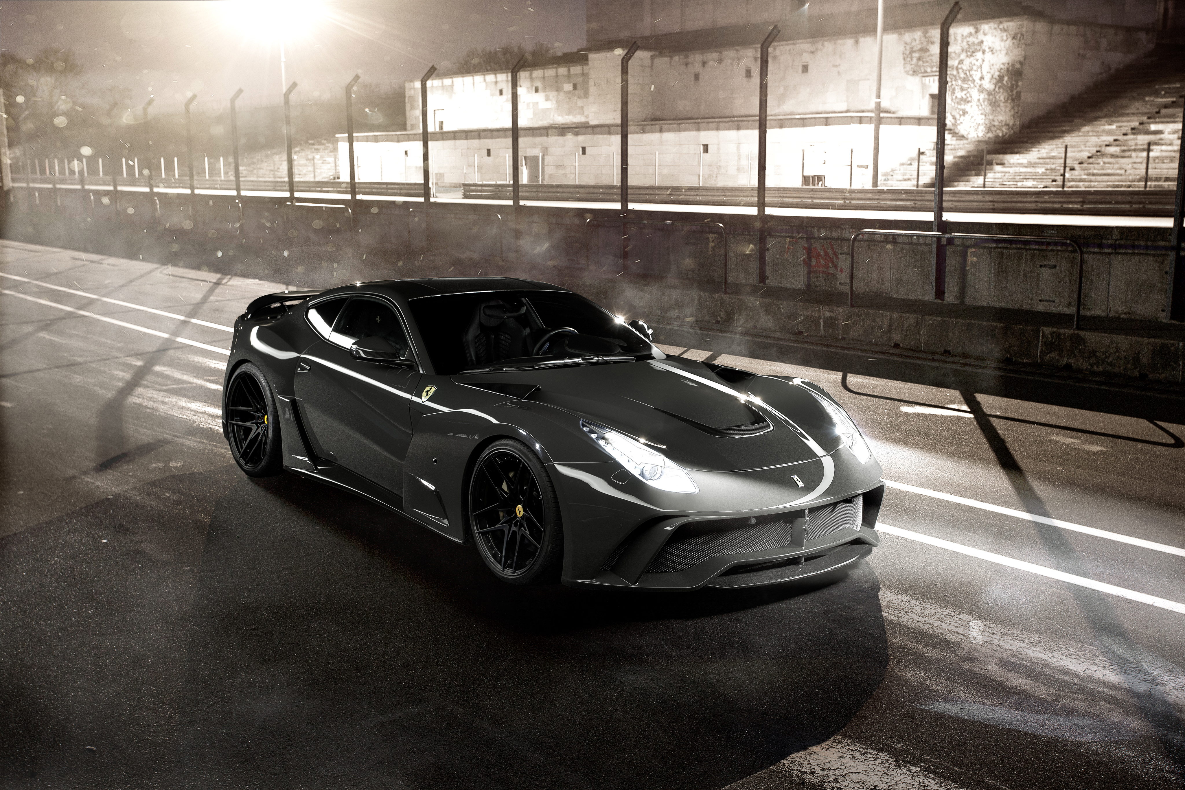 Download mobile wallpaper Ferrari, Car, Supercar, Ferrari F12Berlinetta, Vehicles, Silver Car for free.