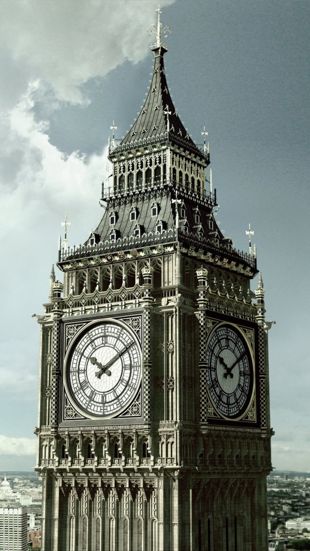 Download mobile wallpaper Monuments, Big Ben, Man Made for free.