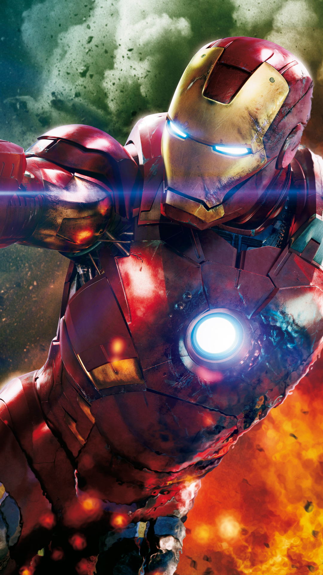 Download mobile wallpaper Hulk, Iron Man, Avengers, Movie, The Avengers for free.