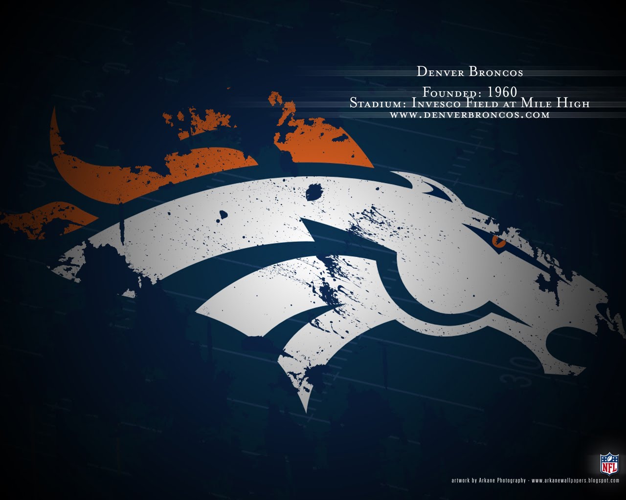 Die besten Denver Broncos-Hintergründe für den Telefonbildschirm