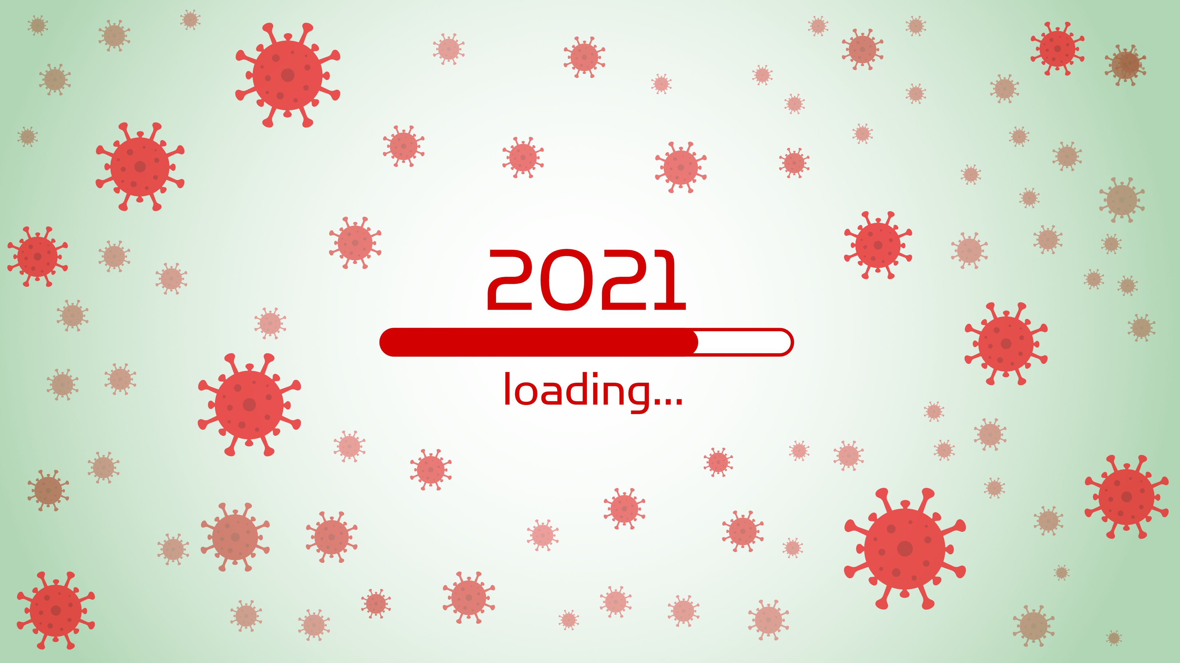 Baixar papel de parede para celular de Feriados, Ano Novo 2021 gratuito.