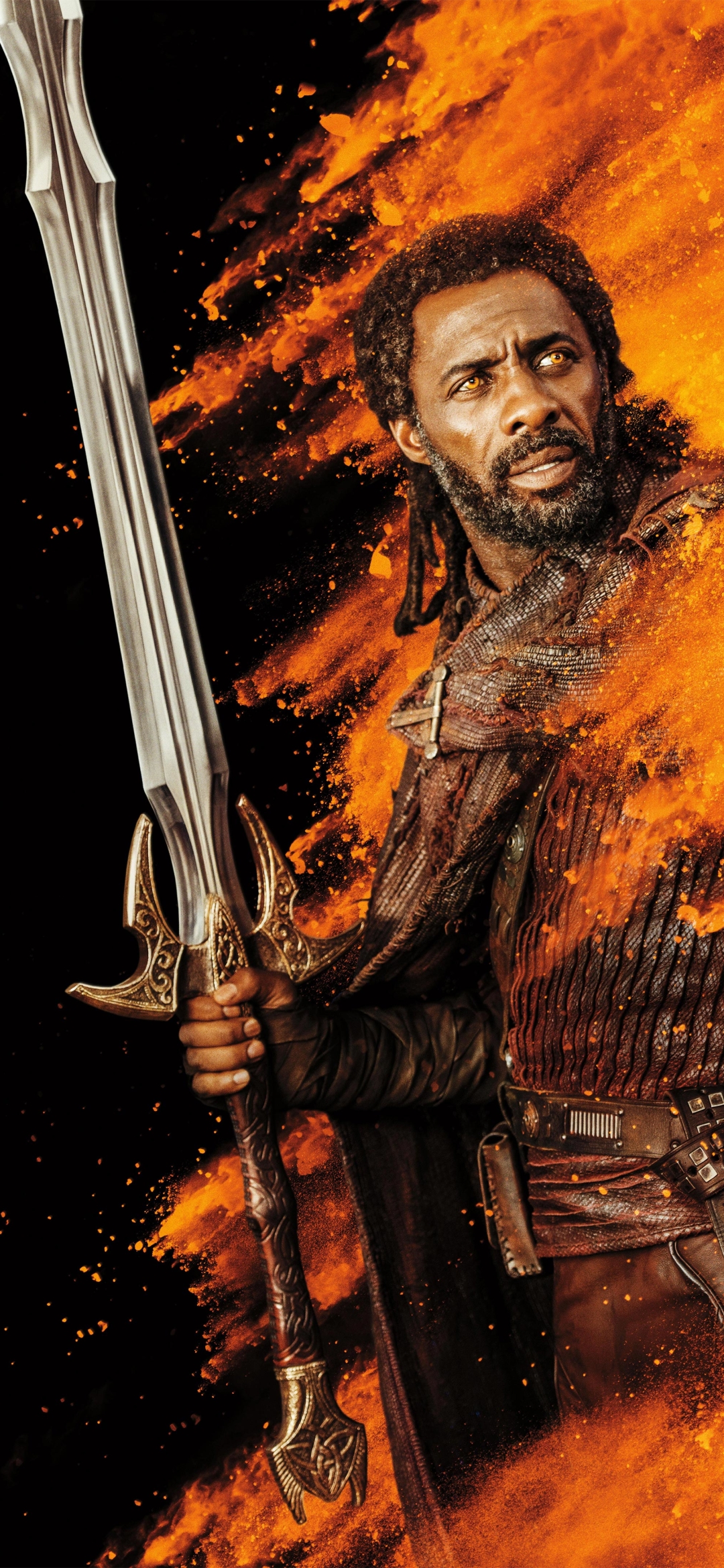 Download mobile wallpaper Movie, Idris Elba, Heimdall (Marvel Comics), Thor: Ragnarok for free.