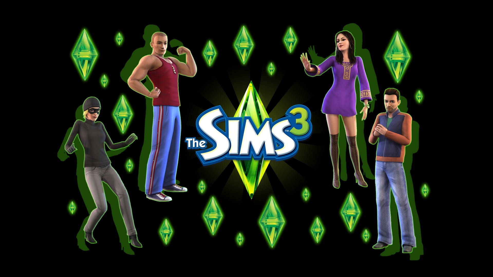 Скачати мобільні шпалери Відеогра, The Sims 3 безкоштовно.