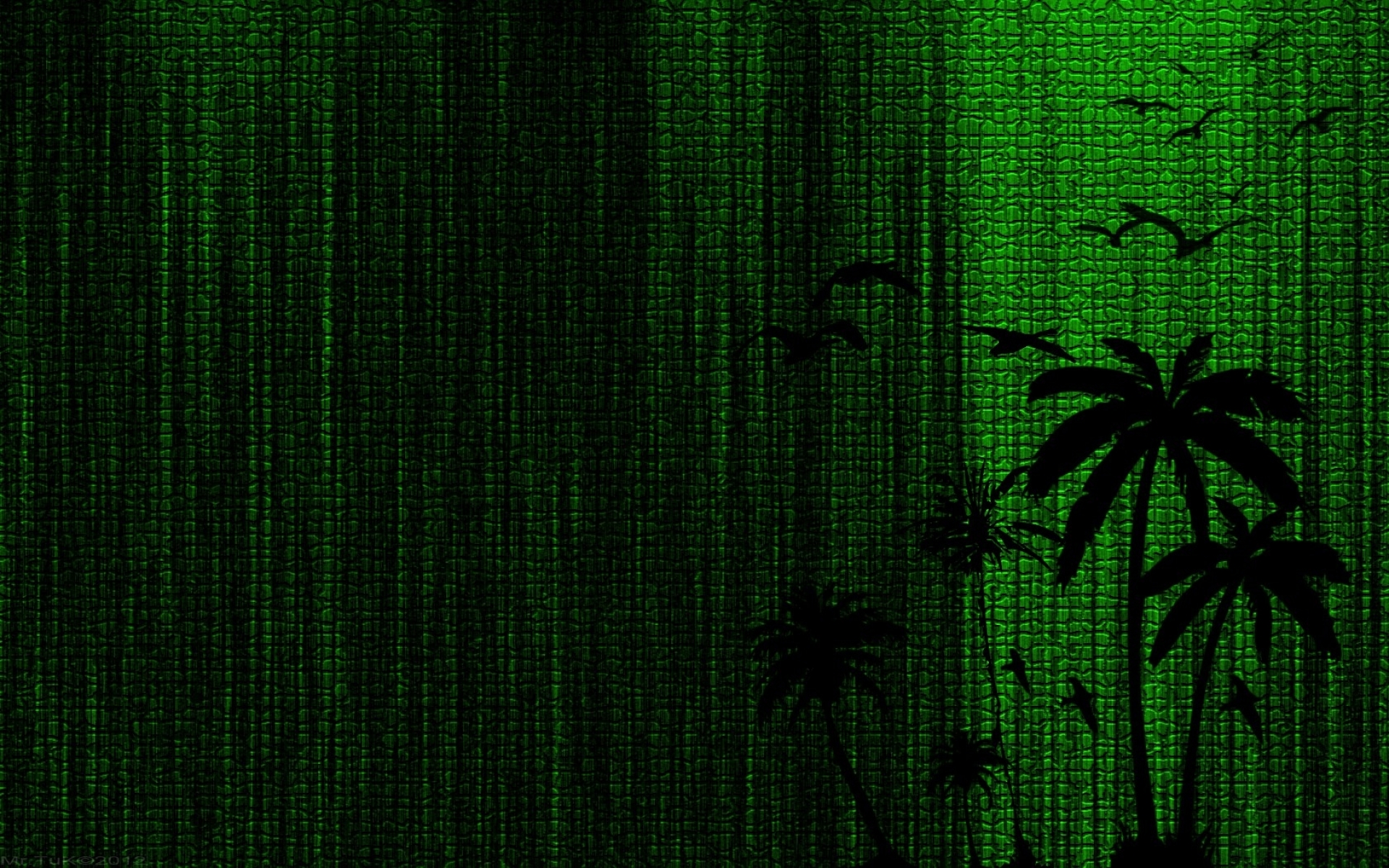 Free download wallpaper Artistic, Palm Tree on your PC desktop
