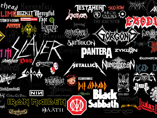 Download mobile wallpaper Music, Collage, Band, Heavy Metal for free.